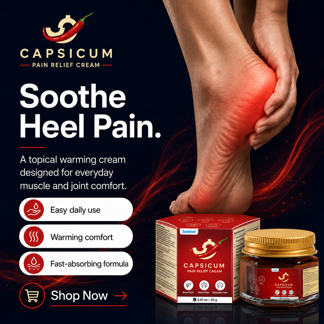 Capsicum Pain Relief Cream
